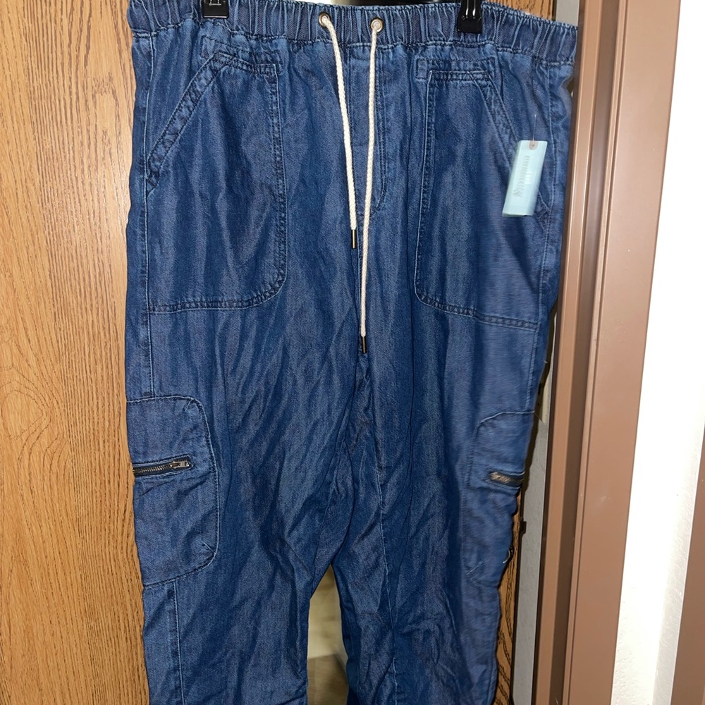 🚚FREE SHIPPING🚚 Anthropologie Plus Denim Joggers